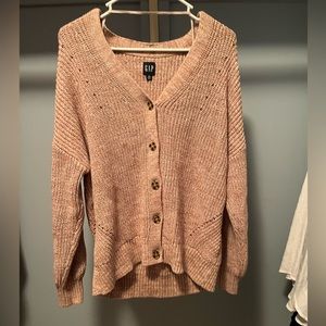 Pink oversized sweater. Size XS.
